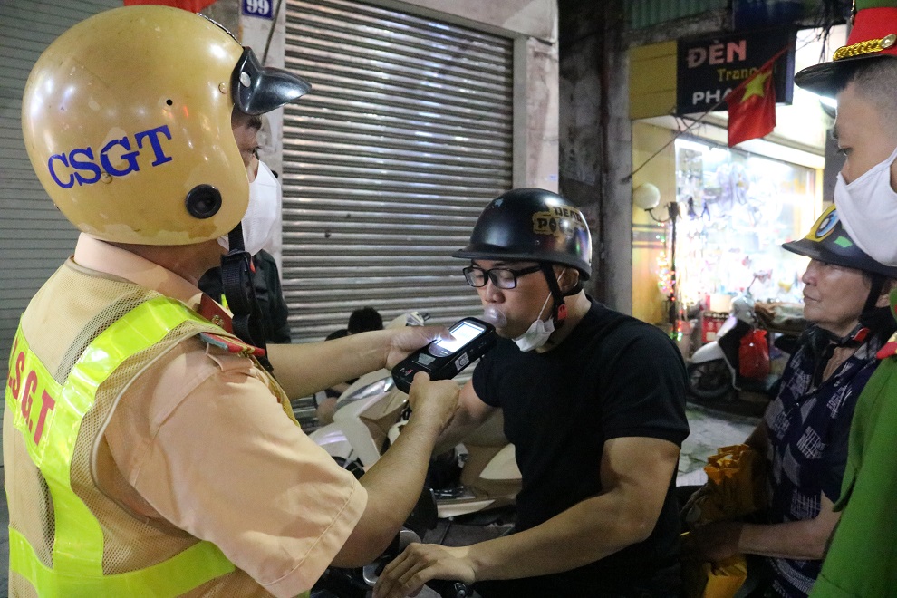 Tiếp tục tuần tra kiểm soát, xử lý vi phạm đối với chuyên đề nồng độ cồn